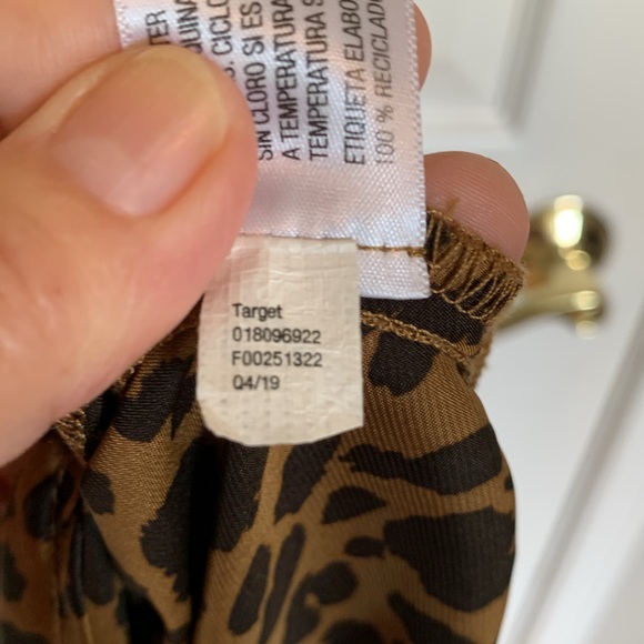 Slip Dress Leopard Print Summer Dress Size Small - Picture 7 of 10